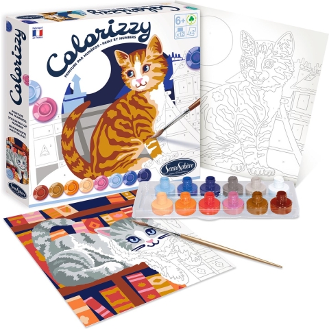 Colorizzy: Katten (Schilderen op nummer)