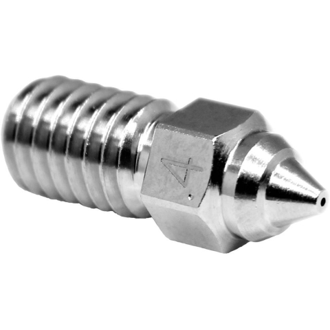 Micro-Swiss MicroSwiss-mondstuk 0,4 mm voor Creality Ender7 Brass Plated Wear Resistant Nozzle M2609-04