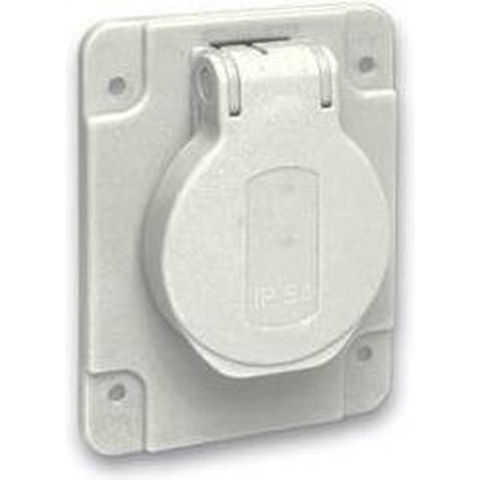 Schneider Electric PKS61G Stopcontact (inbouw) IP54, IK08 Grijs