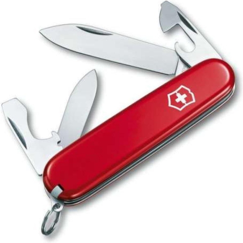 Victorinox Recruit 0.2503 Zwitsers zakmes Aantal functies 10 Rood