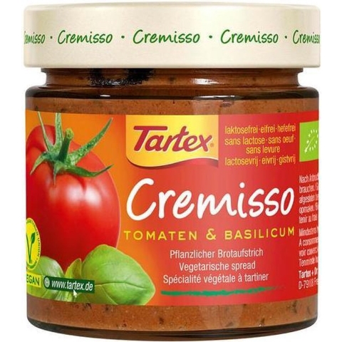 Tartex Cremisso Tomaat Basilicum 180gr
