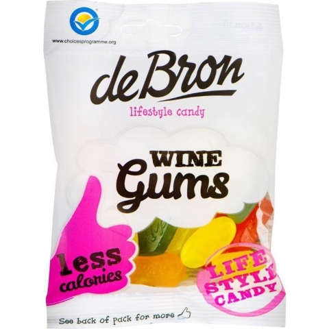 De Bron Wine Gums Suikervrij