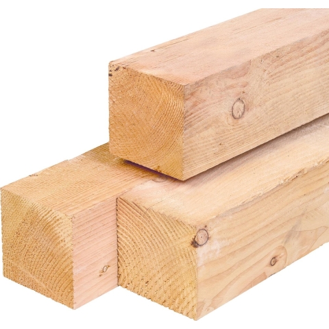 Paal douglas 15,0x15,0x600 cm Tuindeco - Tuindeco