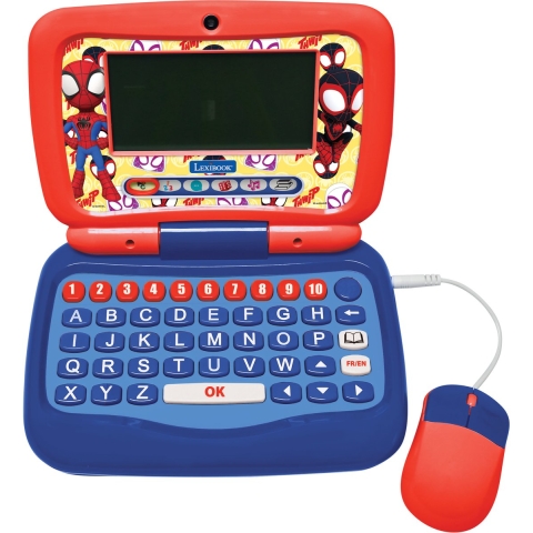 Tweetalige educatieve laptop Lexibook Spider-Man