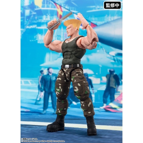Beeldje Tamashii Nations Street Fighter S.H. Figuarts Guile