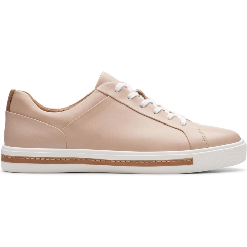 Un Maui Kant Blush Leren Sneakers