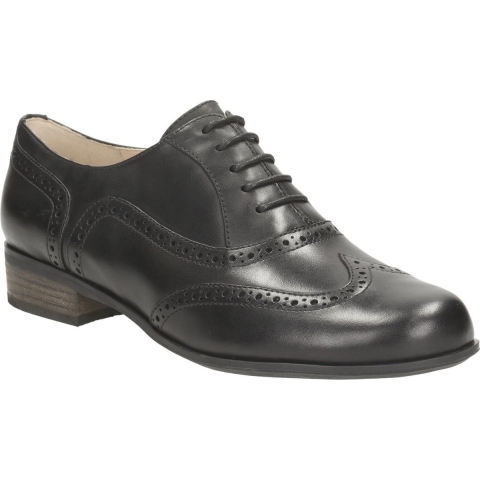 Hamble Oak Zwarte Leren Schoenen