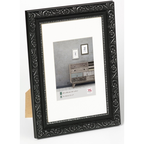 walther+ design CR030B Wissellijst Papierformaat: 20 x 30 cm Zwart, Zilver