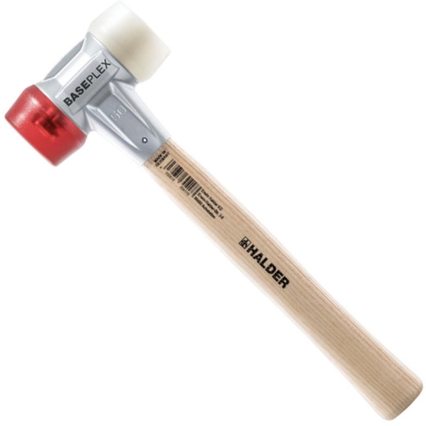 Halder BASEPLEX 3968.040 Kunststof hamer Ergonomische handgreep, Hard 510 g 325 mm 1 stuk(s)