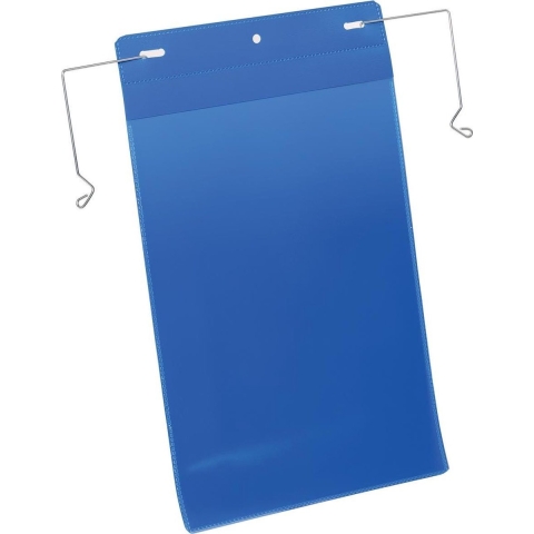 Durable Documentenzak | B210xH297 mm DIN A4 hoog | met flexibele draadbeugel | donkerblauw | pak a 50 stuks - 175307 175307
