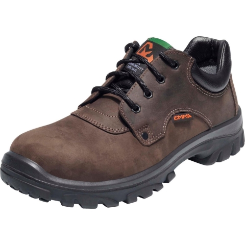 EMMA Werkschoen Zolder Laag S3 Leer Gevoerd | Bruin (XD) | Maat 43 - 11.148.115.05
