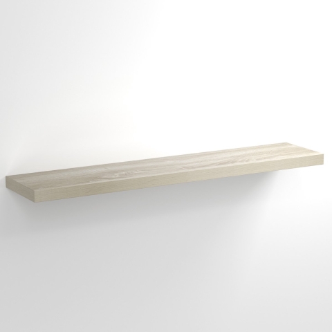 Wandplank Zwevend Eik MDF 110x23x3,8cm