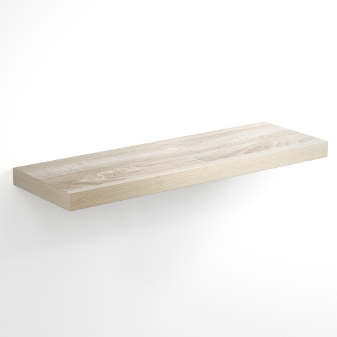 Wandplank Zwevend Eik MDF 70x23x3,8cm