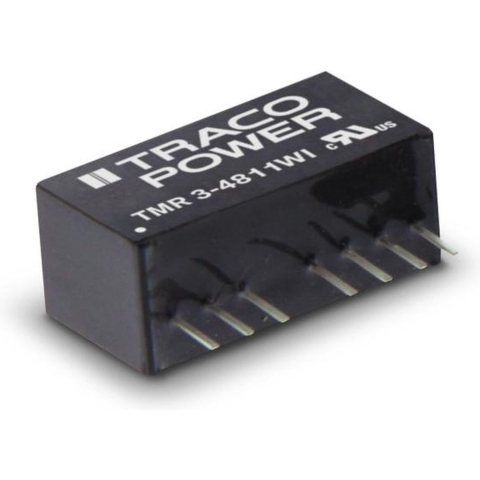 TracoPower TMR 3-2412WI DC/DC-converter, print 24 V/DC 12 V/DC 250 mA 3 W Aantal uitgangen: 1 x Inhoud 1 stuk(s)