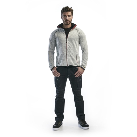 Blåkläder Service werkbroek denim stretch 14591142 | Marineblauw/Zwart | Maat 58 - 7330509485941