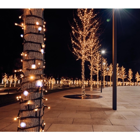 Koppelverlichting Connect De Luxe 100Led Flash Warm White 10M 31Volt Anna's Collection - Annas collection