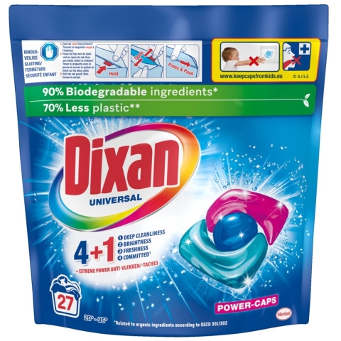 Dixan Wascapsules Universeel - 27 wasbeurten 324 gr