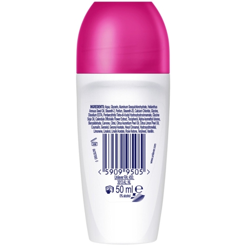 3x Dove Deodorant Roller Dragon Fruit 50 ml