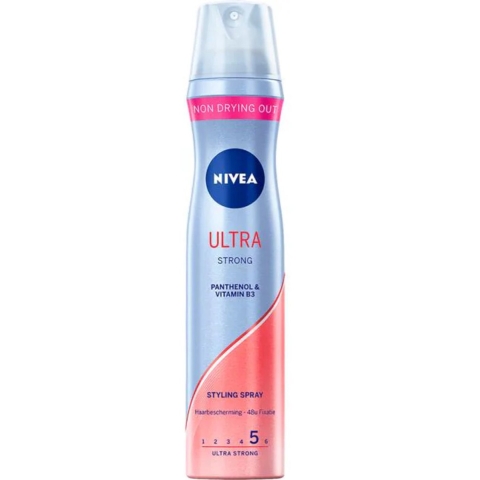 3x NIVEA Haarspray Ultra Strong 250 ml