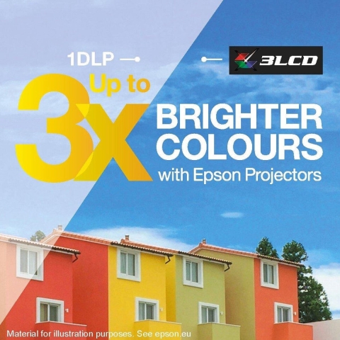 Epson EB-FH08 3LCD Projector 3600lm