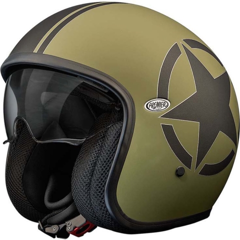 Jet motorhelm Premier Vintage SG