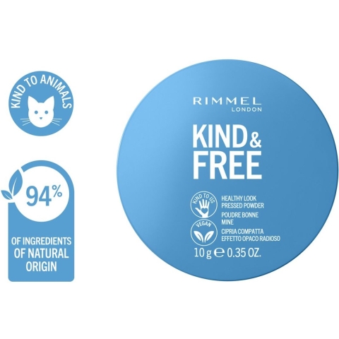 Rimmel KIND&FREE Vegan Pressed Powder 40 Tan