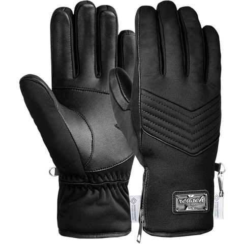 Reusch Daisy Windstopper skihandschoenen zwart, 8