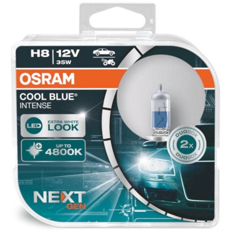 Osram Automotive 4062172387750 Halogeenlamp Cool Blue Intense H8 35 W 12 V