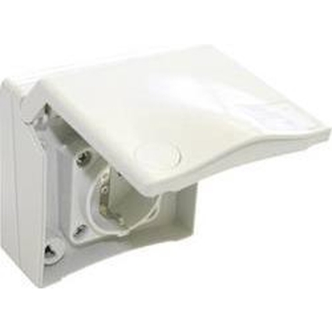 PCE 8630v Stopcontact (opbouw) Balwerpveilig IP44 Wit