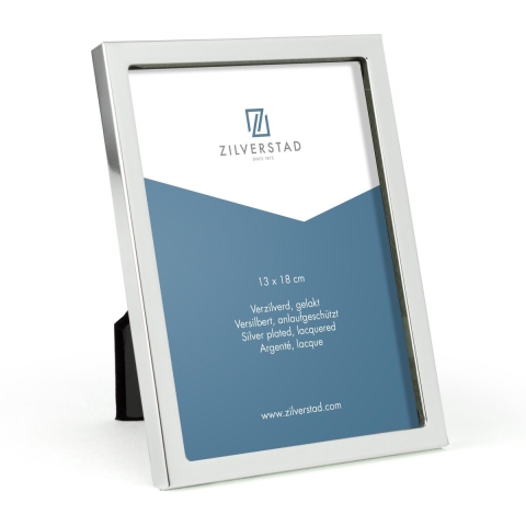 Zilverstad 8034232 Wissellijst Papierformaat: 13 x 18 cm Zilver