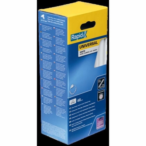 Rapid Lijmpatronen Universeel Wit | Ø11-12 x 190 mm | 48 Stuks - 5001412