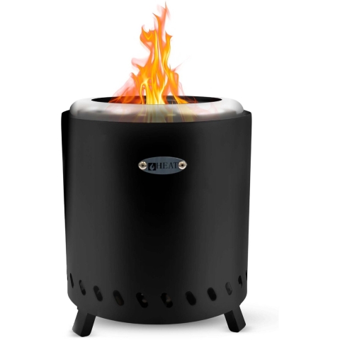 HEAT Rookvrije Vuurkorf Rokfri Large-Black