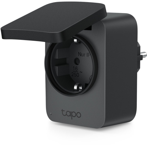 TP-Link Tapo P410M smart plug 3680 W Thuis Zwart