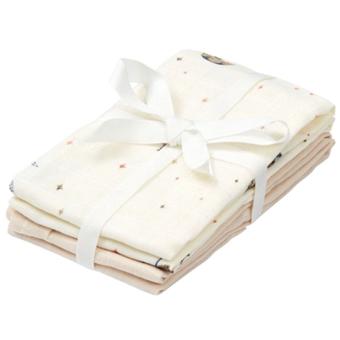 Cam Cam Washanden - 4-pack - Carousel - Cam Cam - OneSize - Washandje