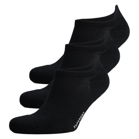 Dames sportsokken van biologisch katoen Superdry (x3)