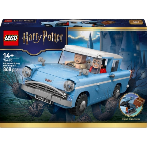 Betoverde vliegende Ford Anglia