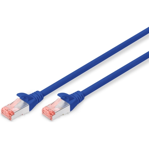 Digitus Cat6 S/FTP 2xRJ45 10.0m Blauw