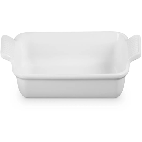 Le Creuset Ovenschaal Rechthoekig 'Wit 19cm / 1.1L