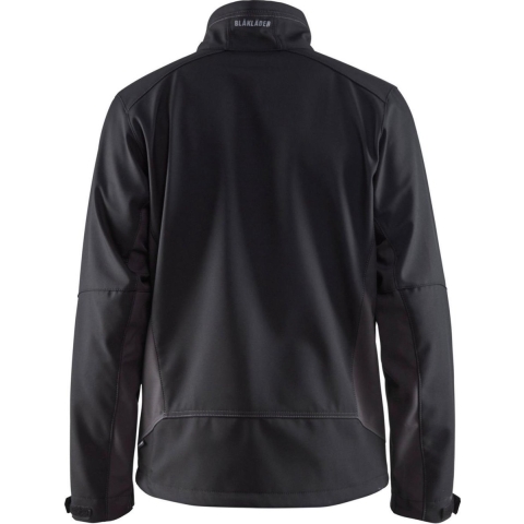 Blåkläder Softshell Jack 49502516 | Zwart/Donkergrijs | Maat XXL - 7330509556184