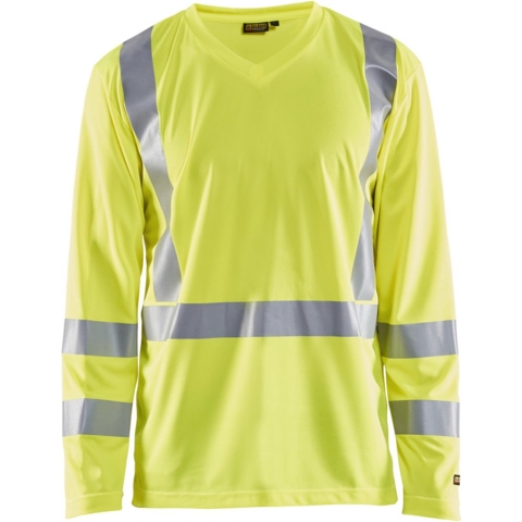 Blåkläder UV-T-Shirt lange mouw High-Vis 33831011 | High-Vis Geel | Maat S - 7330509379936