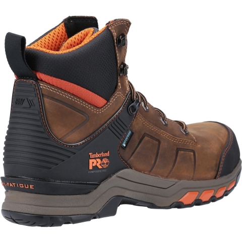 Timberland PRO Werkschoen Hypercharge S3 | Bruin/Oranje | Maat 42 - 192363611839