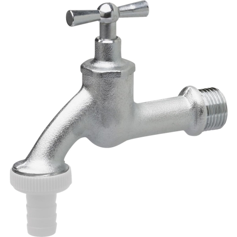 Cornat Messing Aftapkraan 1/2 Chroom-Mat - FLOR92590