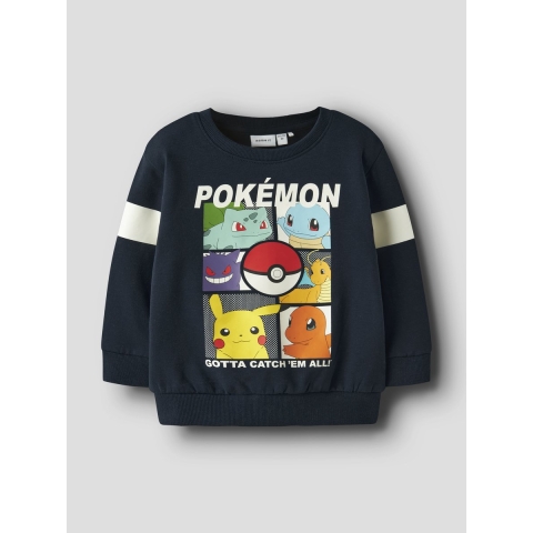 Name It Sweatshirt - Noos - NmmJussy - Pokémon - Navy Blazer - Name It - 2 jaar (92) - Sweatshirt