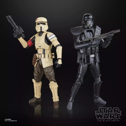 Hasbro Star Wars Black Series Shoretrooper & Death Trooper