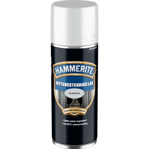 Hammerite Hittebstendige Lak | Z Grijs | Spray | 400ml - 5111738