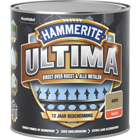 Hammerite Ultima Metallic | Goud | 250ml - 5566481