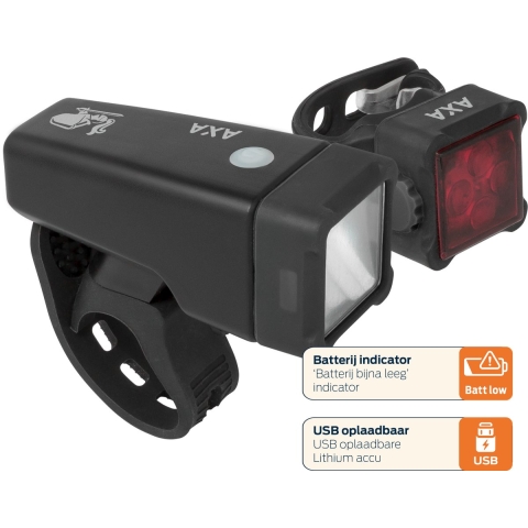 Verlichtingsset Niteline T4-R USB