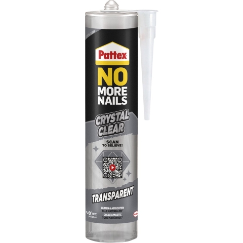 Pattex Geen Spijkers&Schroeven Crystal 290 gr