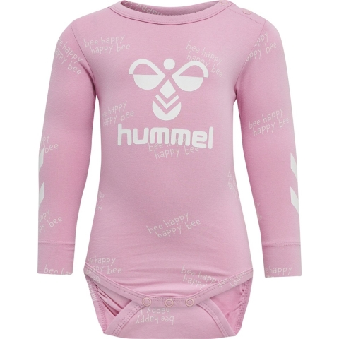 Body met lange mouwen voor babymeisjes Hummel Calen