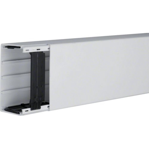 Hager LF6011007035 Kabelgoot Kabelgoot voor elektrische installaties (l x b x h) 2000 x 110 x 60 mm Grijs-wit (RAL 7035) 1 stuk(s)
